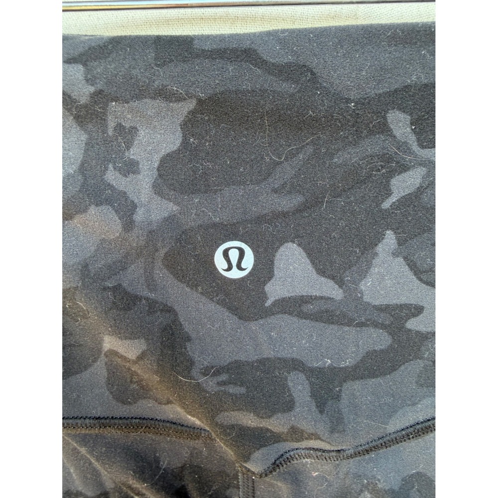 Lululemon Align High Rise 22' crop leggings 6 heritage 365 camo deep coal nulu - Picture 5 of 8